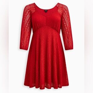 TORRID plus skater dress